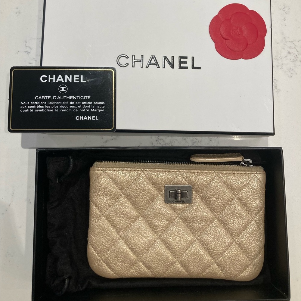 SOLD ‼️ Chanel 2.55 aged calfskin leather mini O case